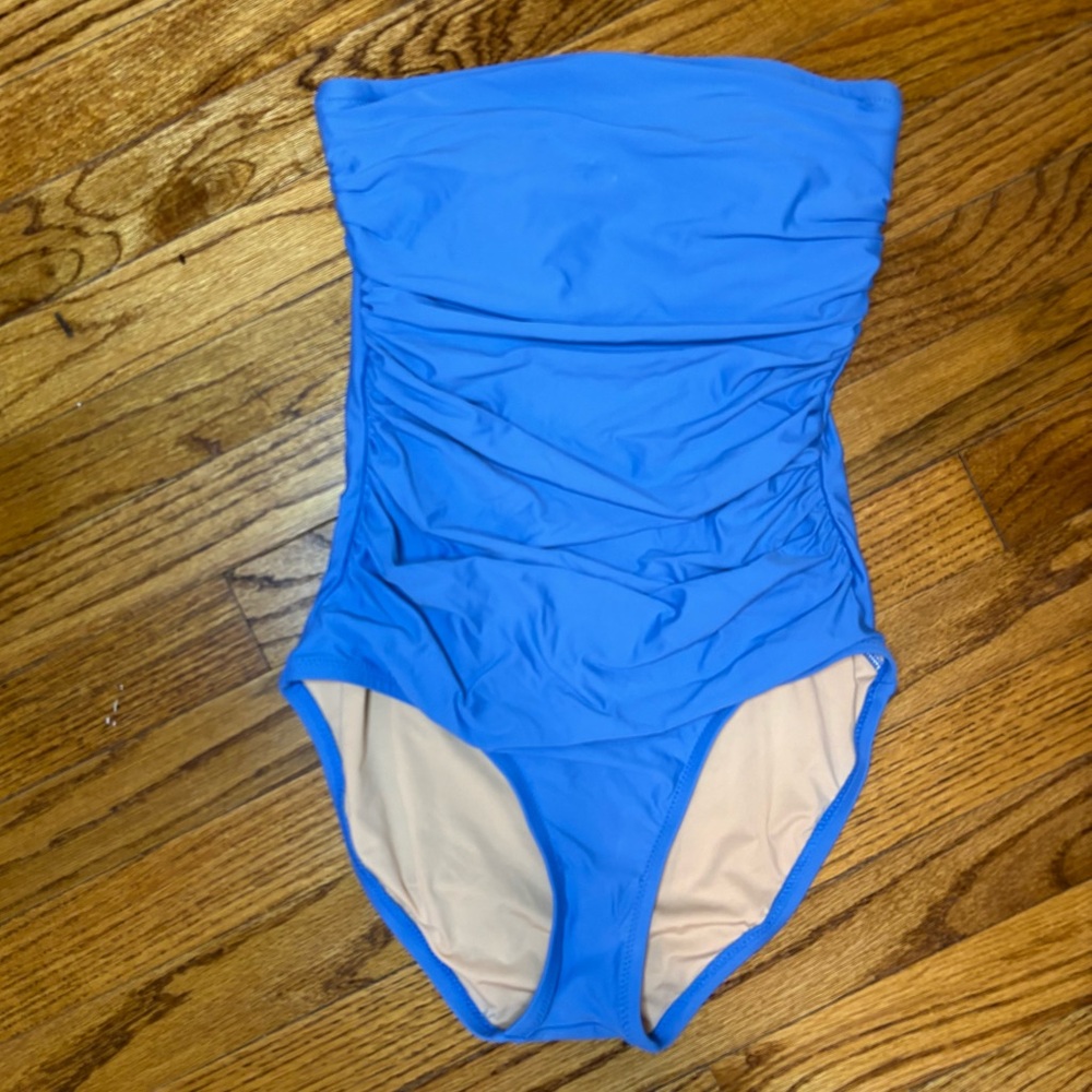 J. Crew Blue Women's One Piece Swimsuit